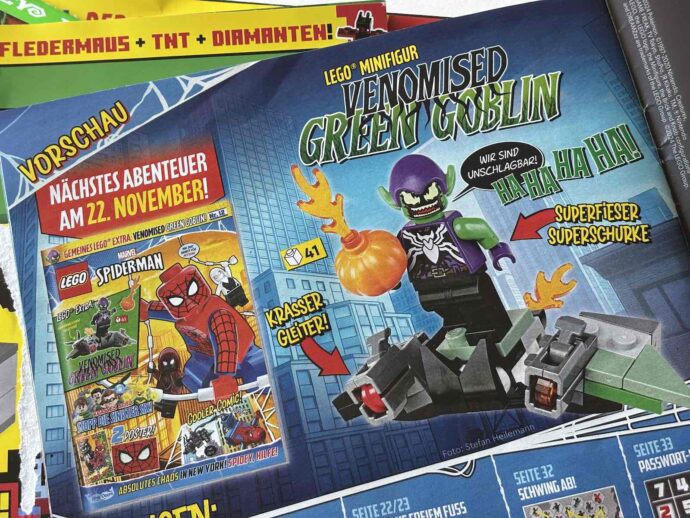 Lego Spider Man Heftvorschau