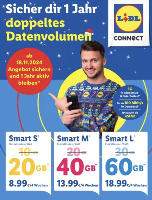 Lidl Connect Aktion 18.11.24