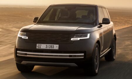 Range Rover Electric Header