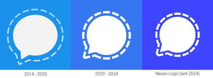 Signal Logo Alt Und Neu