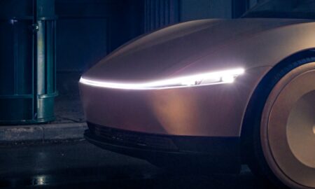 Tesla Cybercab Licht