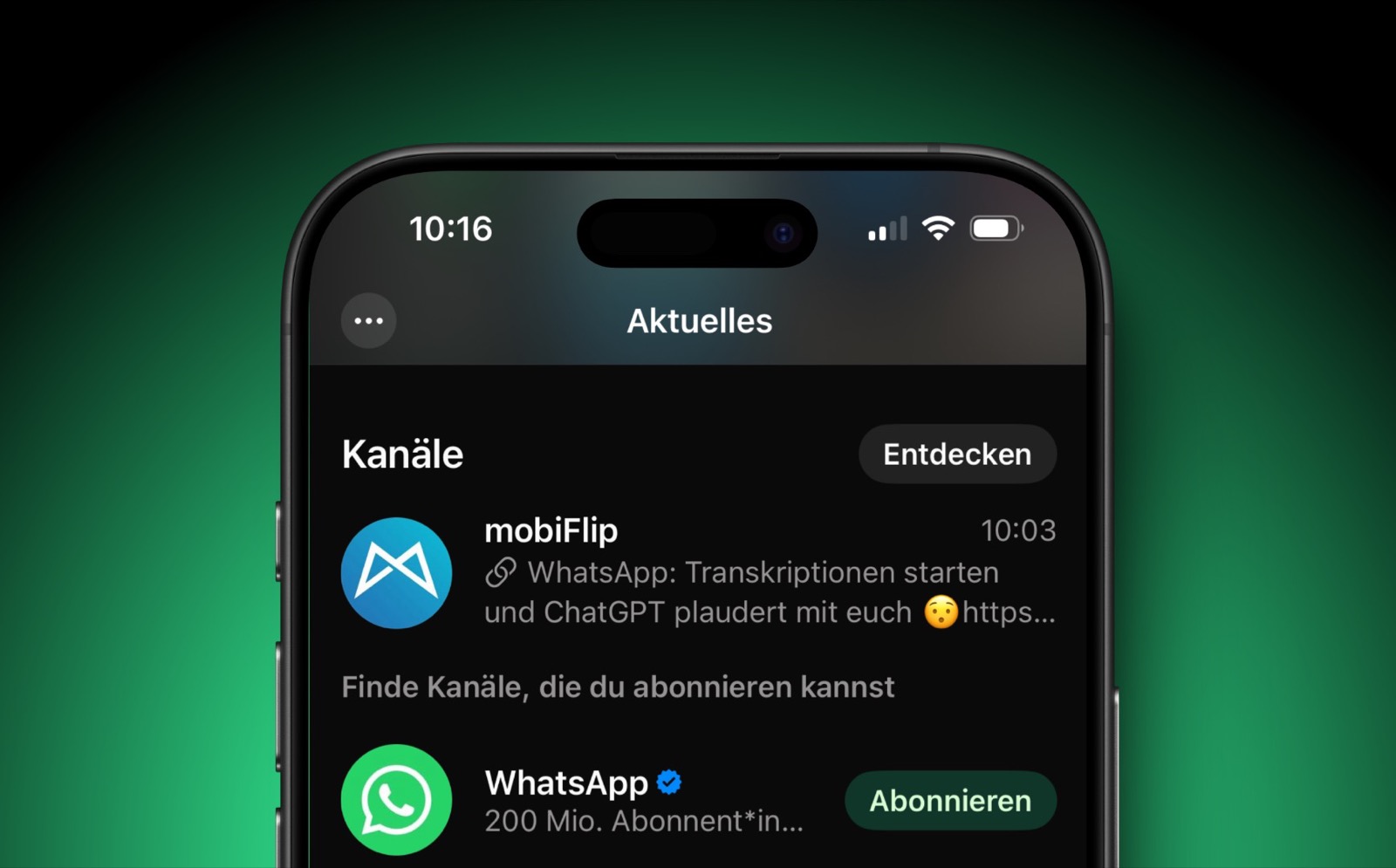 Whatsapp Mobiflip