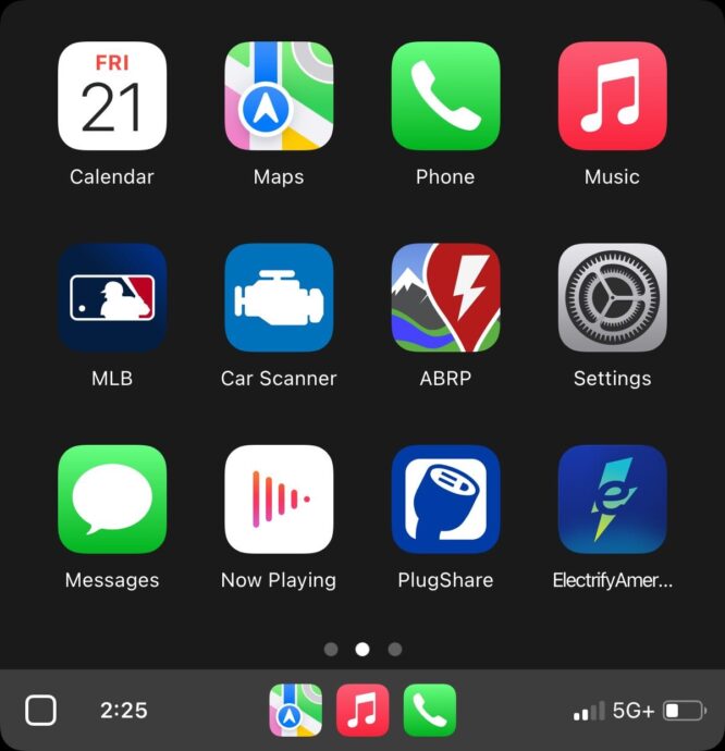 Apple Carplay Dritte Icon Reihe