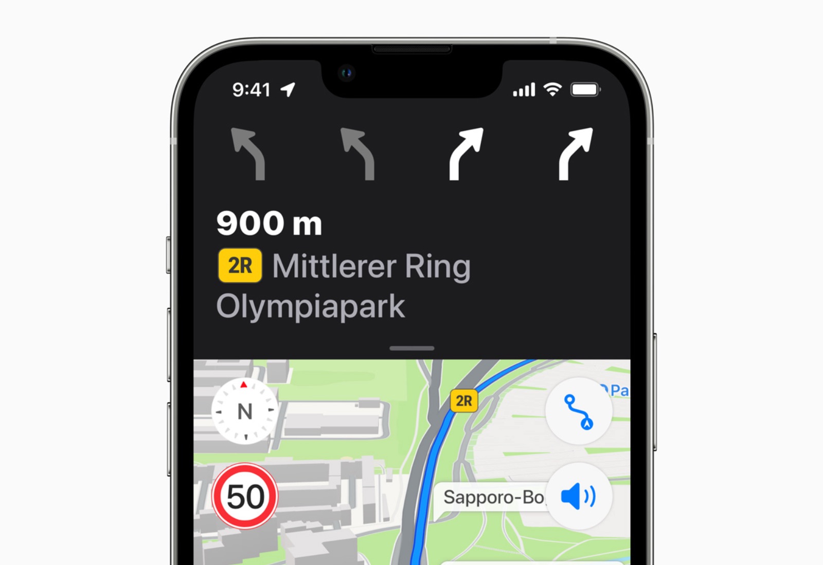 Apple Karten Maps Header