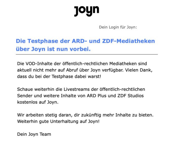 Joyn Ard Zdf Ende