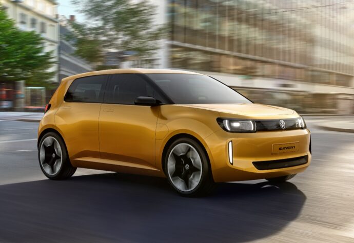 Vw Id1 Konzept Fahrt Front