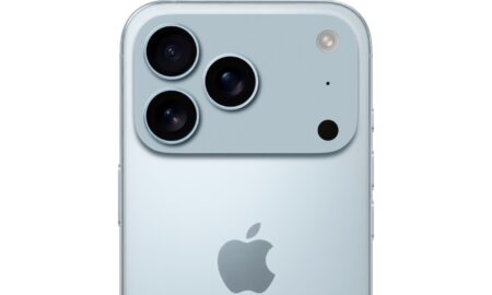 Apple Iphone 17 Pro Blau Mockup
