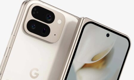 Google Pixel Fold Header