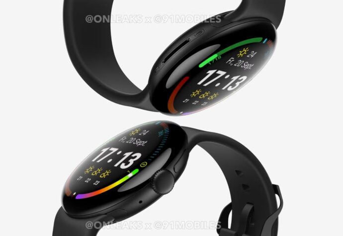 Google Pixel Watch 4 Render Leak