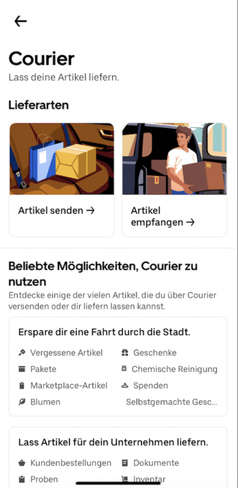 Uber Courier In App (1)