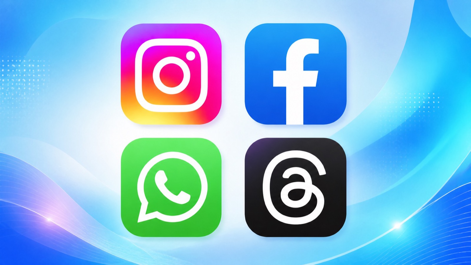 Störungen bei WhatsApp, Facebook, Threads und Instagram in mehreren Ländern